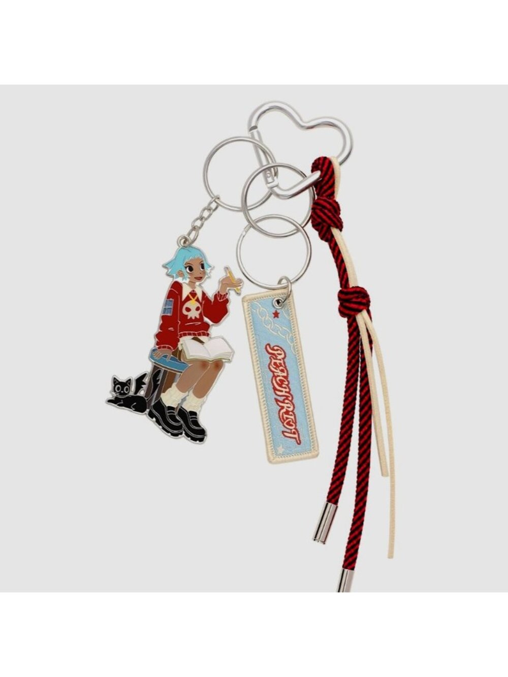 Peach Riot Rush Hour FRANKIE TUTOR Pendant Keychain Pop Mart US SELLER